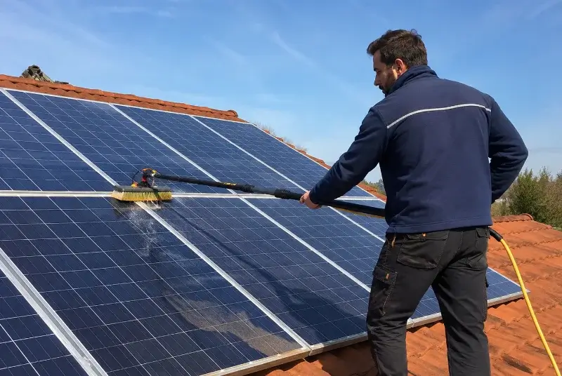 Nettoyage et entretien de panneaux solaires à Villiers-sur-Chizé